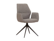 Savona stoel taupe schuin