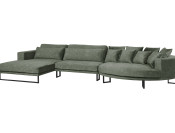 provence loungebank schuin groen