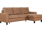 londen hoekbank cognac schuin