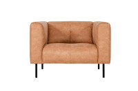 metropool fauteuil bull cognac rvv