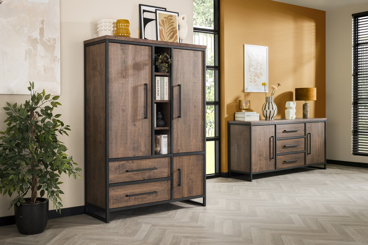 varese sfeer bergkast dressoir