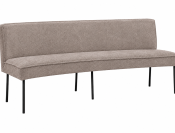 amalfi ovaal 200 schuin taupe