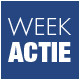 week actie sticker 60x60px blauw