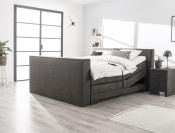 boxspring continental sfeer schuin voetbord