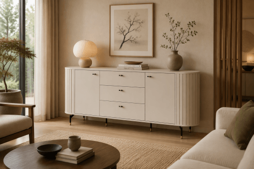 zanzibar cashmere dressoir sfeer