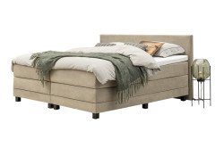boxspring devon vast taupe schuin