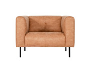 metropool fauteuil bull cognac rvv