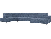 porto hoekbank schuinblauw