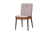 parker cognac stoel schuin