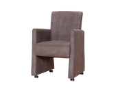vino taupe stoel schuin