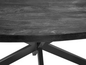 canberra eettafel ovaal detail