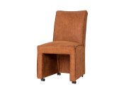 dolce cognac stoel schuin