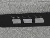 california relaxfauteuil wit detail